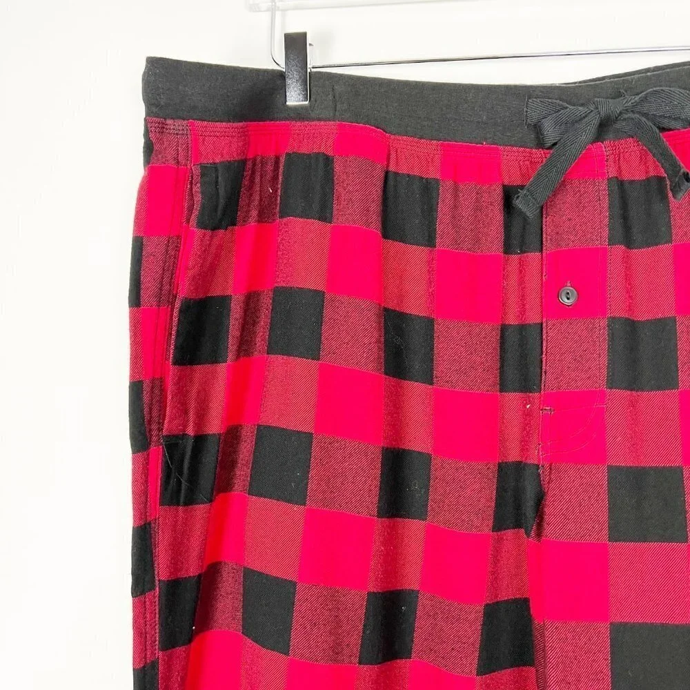 NWT America Eagle Buffalo Plaid Pajama Pant Men's Size XXXL Flannel Jogger